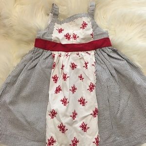 ❌SOLD❌ Janie and Jack apron dress